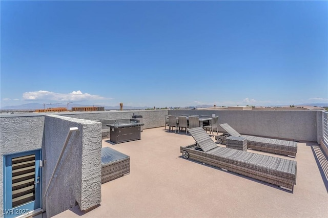 8076 Haywood Estate Ave, Las Vegas, NV 89113 - view of patio with outdoor dining space