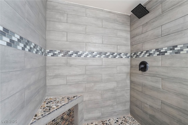 5069 Hallet Dr, Las Vegas, NV 89122 - bathroom with a tile shower