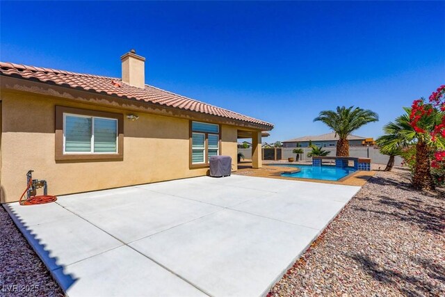 271 E Shelbourne Ave, Las Vegas, NV 89123 - fenced backyard featuring a patio