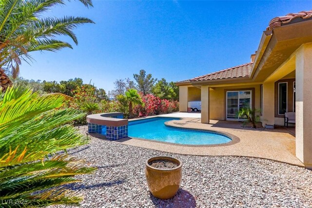 271 E Shelbourne Ave, Las Vegas, NV 89123 - outdoor pool featuring a patio area