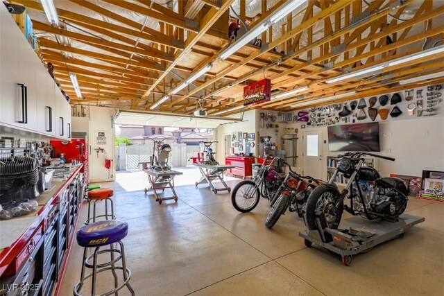 271 E Shelbourne Ave, Las Vegas, NV 89123 - garage with a garage door opener