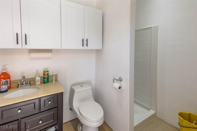 271 E Shelbourne Ave, Las Vegas, NV 89123 - full bath with vanity, a stall shower, and toilet