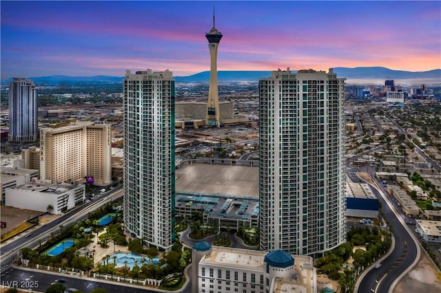 322 Karen Ave Unit 2201, Las Vegas, NV 89109 - city view featuring mountains