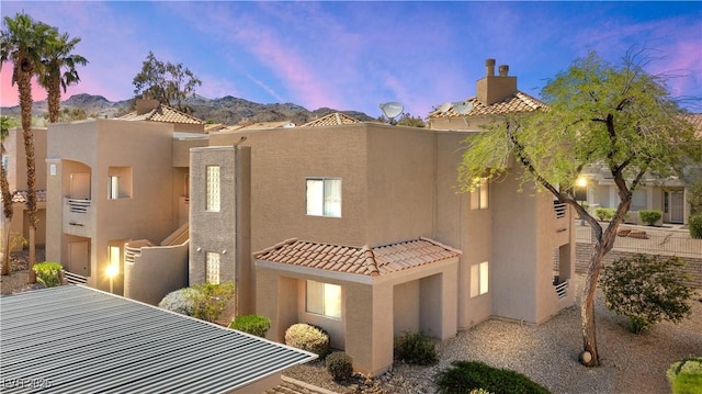 2200 Highpointe Dr Unit 202, Laughlin, NV 89029 - view of front of house featuring stucco siding and a tile roof