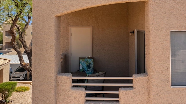 2200 Highpointe Dr Unit 202, Laughlin, NV 89029 - doorway to property featuring stucco siding