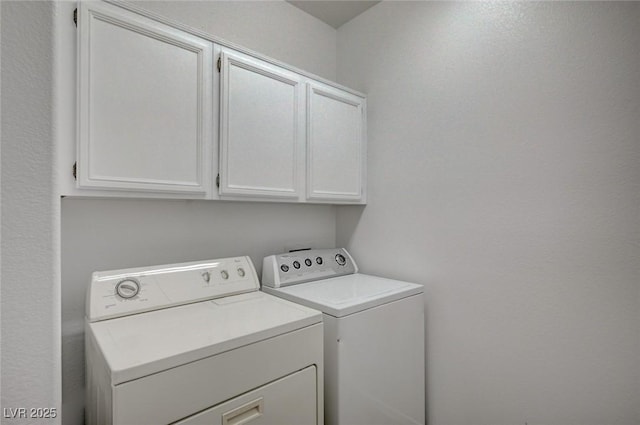 5622 Sage Pines Dr, Las Vegas, NV 89118 - laundry room with independent washer and dryer and cabinet space