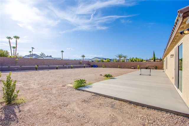 8665 Jerlyn St, Las Vegas, NV 89113 - fenced backyard featuring a patio