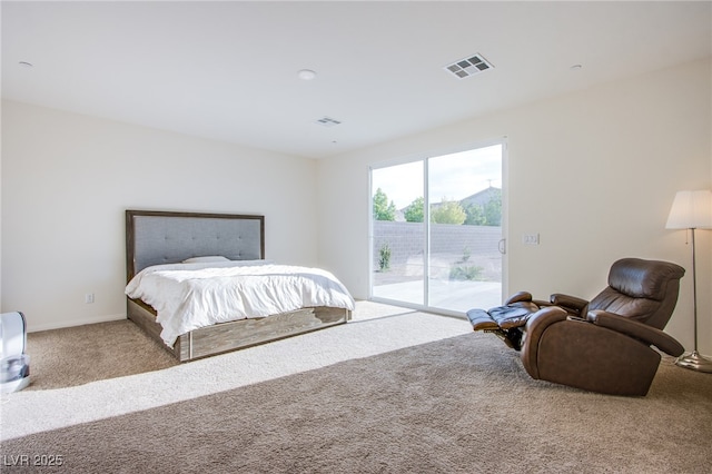 8665 Jerlyn St, Las Vegas, NV 89113 - bedroom with carpet floors and access to outside