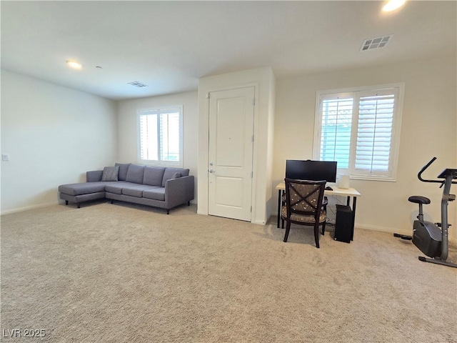 8665 Jerlyn St, Las Vegas, NV 89113 - living area with carpet