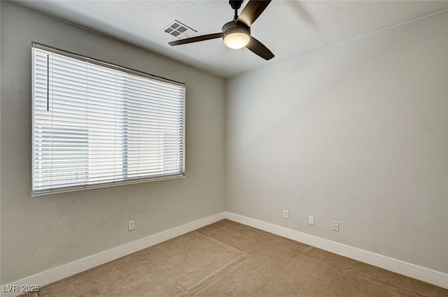 401 Sonoma Valley St, Las Vegas, NV 89144 - spare room with ceiling fan, carpet floors, and baseboards