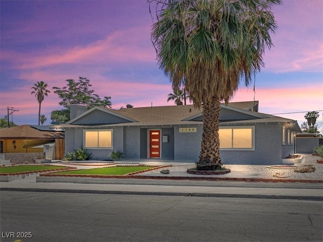 1700 E Oakey Blvd, Las Vegas, NV 89104 - view of front facade featuring stucco siding