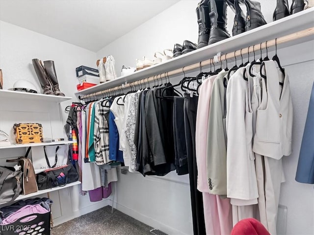 1700 E Oakey Blvd, Las Vegas, NV 89104 - spacious closet with carpet flooring