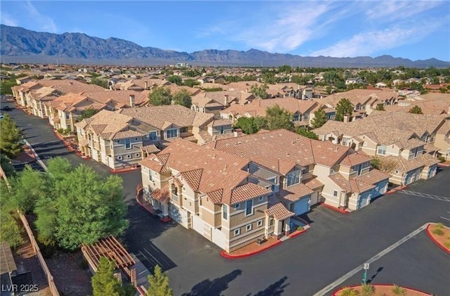 5855 Valley Dr Unit 1070, North Las Vegas, NV 89031 - aerial perspective of suburban area with mountains