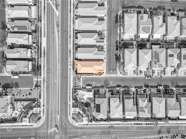 7611 Redcloud Peak St, Las Vegas, NV 89166 - aerial perspective of suburban area