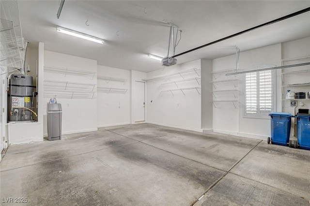 4845 Santo Romeo St, Las Vegas, NV 89135 - garage with a garage door opener and a central vacuum unit