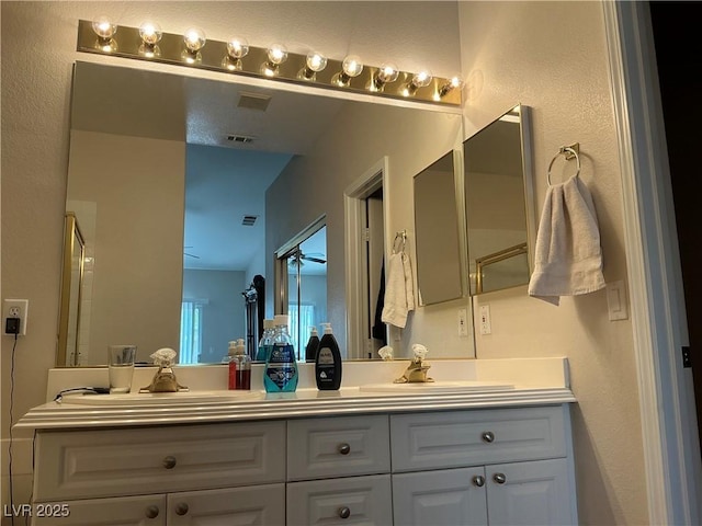 9753 Arrowcrest Ave, Las Vegas, NV 89147 - bathroom featuring double vanity