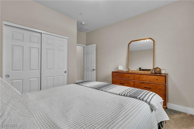 741 Monroe Hill Pl, Henderson, NV 89011 - carpeted bedroom with a closet and baseboards