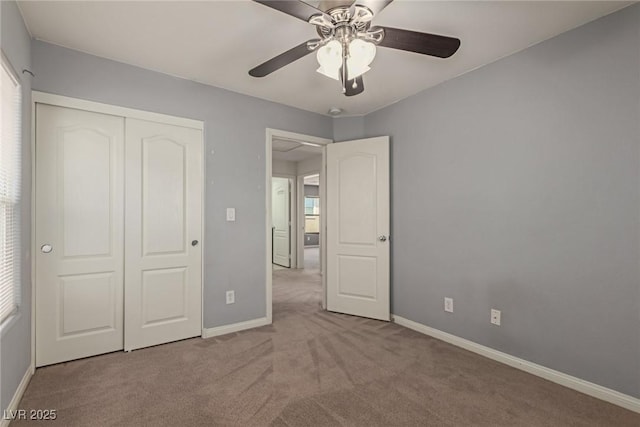 104 Big Cliff Ave, North Las Vegas, NV 89031 - unfurnished bedroom with carpet floors, baseboards, and a closet