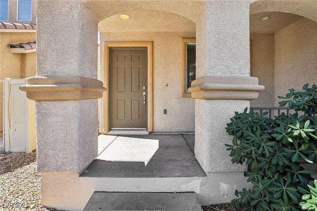 1043 Monte De Oro Ave, Las Vegas, NV 89183 - entrance to property featuring stucco siding