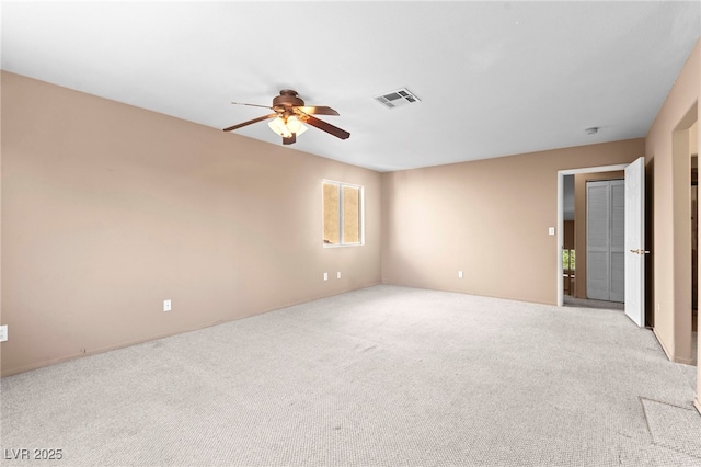5615 Calais Ct, Las Vegas, NV 89118 - carpeted empty room featuring ceiling fan