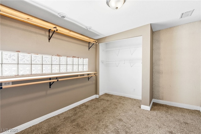 1655 E Hacienda Ave, Las Vegas, NV 89119 - walk in closet featuring carpet flooring