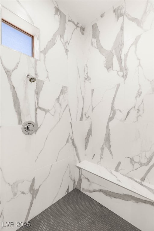 10404 Long Leaf Pl, Las Vegas, NV 89134 - bathroom featuring a marble finish shower