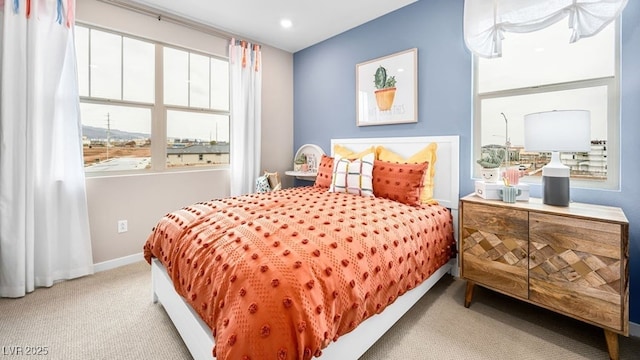 338 Taylor St, Henderson, NV 89015 - carpeted bedroom featuring baseboards and recessed lighting