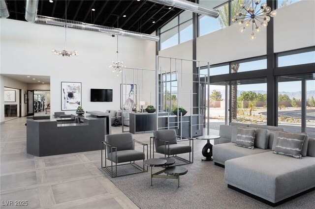 4250 E Brusca Way, Pahrump, NV 89061 - community lobby featuring a high ceiling