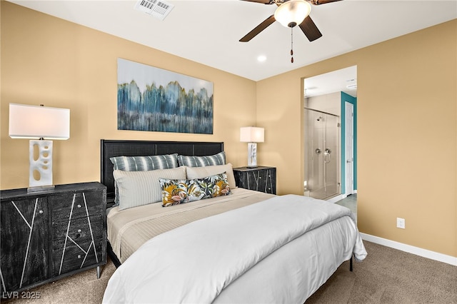 4250 E Brusca Way, Pahrump, NV 89061 - carpeted bedroom with baseboards and ceiling fan