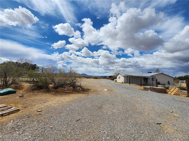 781 Buol Rd, Pahrump, NV 89048 - view of dirt / gravel driveway