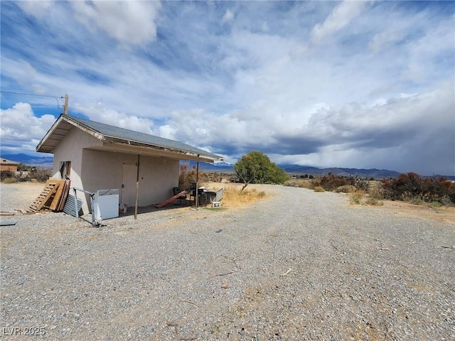 781 Buol Rd, Pahrump, NV 89048 - view of side of home with stucco siding