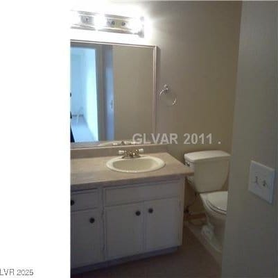 1405 Vegas Valley Dr Unit 378, Las Vegas, NV 89169 - half bathroom featuring vanity and toilet