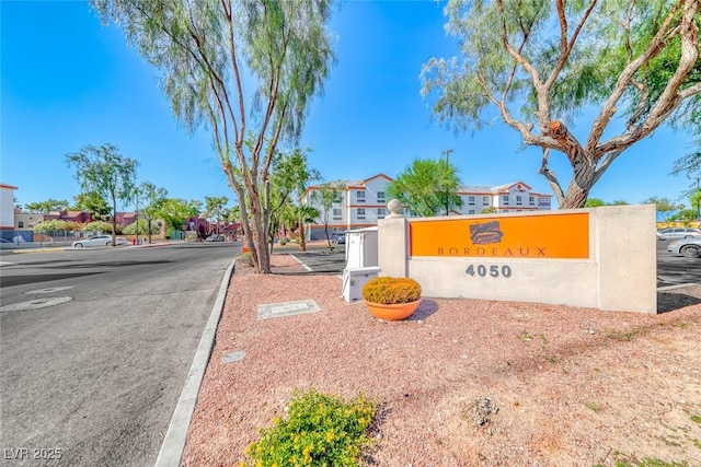 4050 Pacific Harbors Dr Unit 107, Las Vegas, NV 89121 - community sign featuring a residential view
