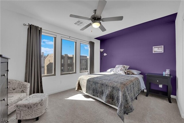 8178 Eaton Hill St, Las Vegas, NV 89113 - bedroom featuring carpet and ceiling fan