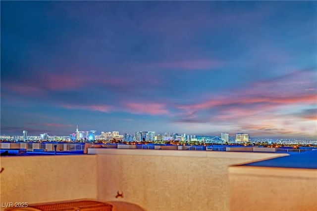 8178 Eaton Hill St, Las Vegas, NV 89113 - view of patio / terrace featuring a view of city