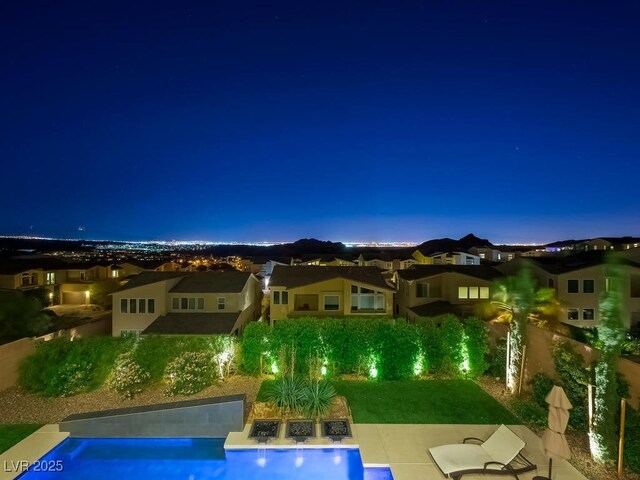 3 Hilltop Crest St, Henderson, NV 89011 - outdoor pool featuring a residential view