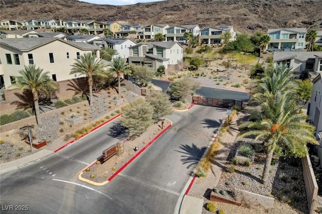 3 Hilltop Crest St, Henderson, NV 89011 - aerial view of residential area featuring a mountainous background
