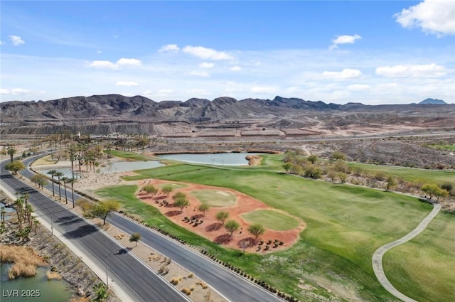 3 Hilltop Crest St, Henderson, NV 89011 - view of mountain background featuring a large body of water and a golf club