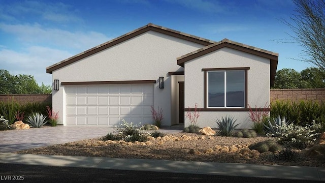 4200 E Brusca Way, Pahrump, NV 89061 - single story home featuring stucco siding, an attached garage, and driveway
