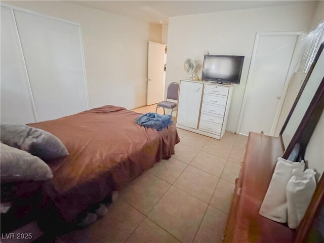 2001 E Mcwilliams Ave, Las Vegas, NV 89101 - bedroom with light tile patterned floors