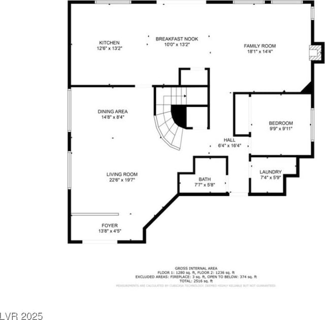 10241 Regents Cross Pl, Las Vegas, NV 89144 - room layout