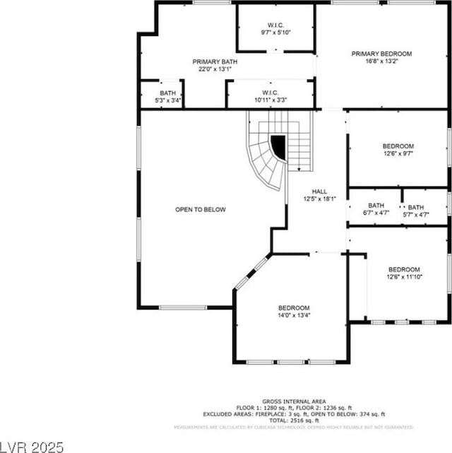 10241 Regents Cross Pl, Las Vegas, NV 89144 - room layout