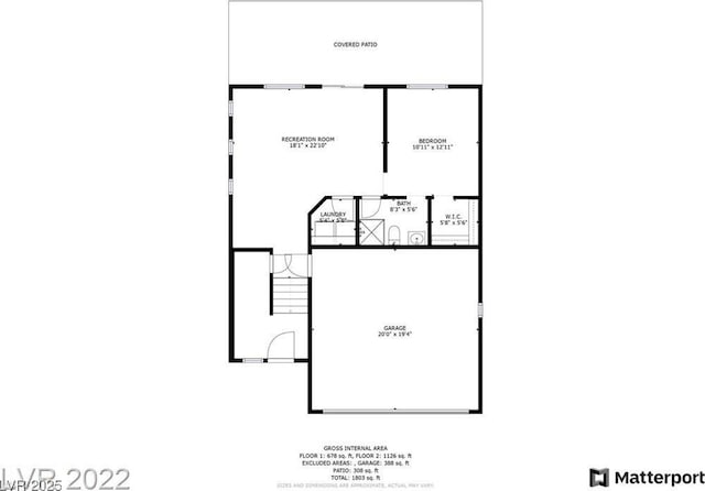 4507 Grotto Ct, North Las Vegas, NV 89031 - room layout