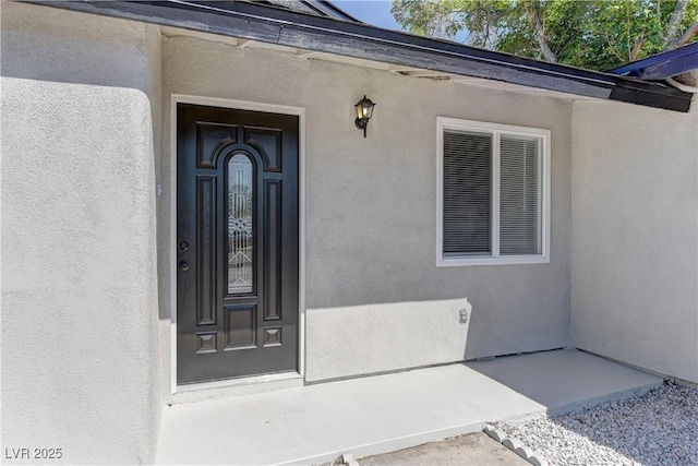 1901 Farnam Pl, Las Vegas, NV 89102 - property entrance with stucco siding