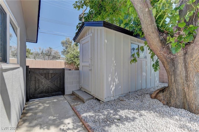 1901 Farnam Pl, Las Vegas, NV 89102 - view of shed featuring a gate