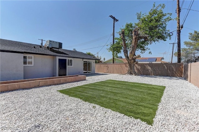 1901 Farnam Pl, Las Vegas, NV 89102 - view of yard with a patio area and central AC unit