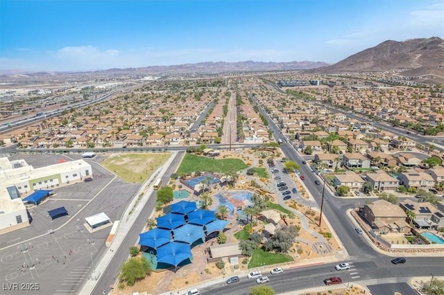 1088 Casady Hollow Ave, Henderson, NV 89012 - aerial overview of property's location with mountains and nearby suburban area