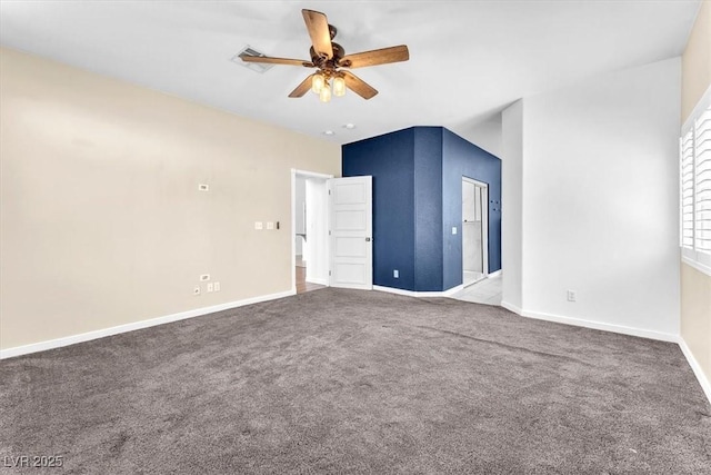 1088 Casady Hollow Ave, Henderson, NV 89012 - carpeted empty room featuring ceiling fan and baseboards