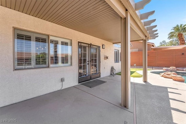 1088 Casady Hollow Ave, Henderson, NV 89012 - view of patio with french doors