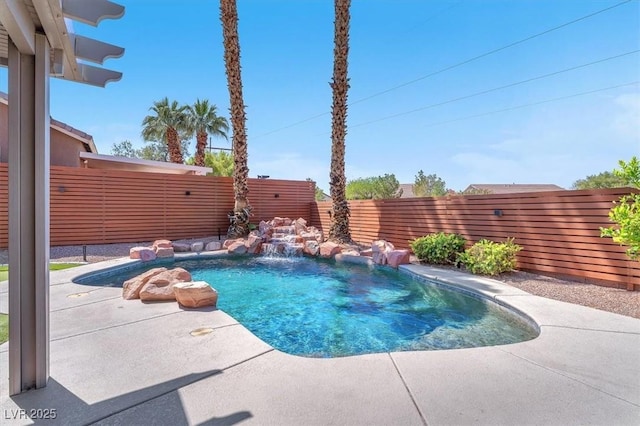 1088 Casady Hollow Ave, Henderson, NV 89012 - view of pool featuring a fenced backyard and a patio area